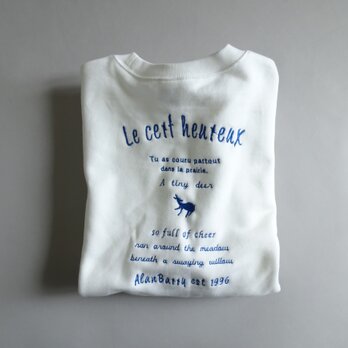 2サイズ背中刺繍9.7オンススウェットトレーナー＜DEER＞の画像