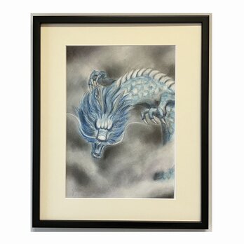 蒼龍（パステル画・原画）　4号の画像