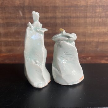 雛　No.65 青白磁　miniの画像