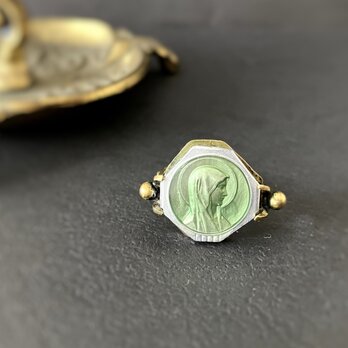 [Fontaine de Lourdes] ring - greenの画像