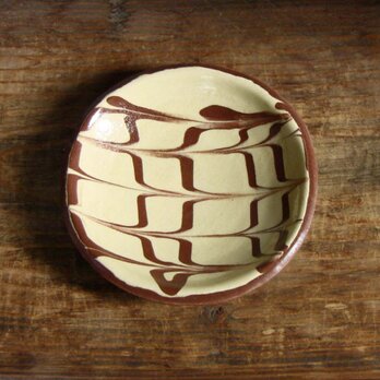 スリップウェア小皿1