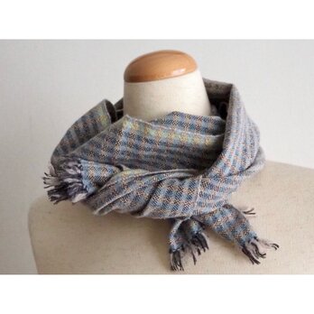 cashmere×cotton silk ministoleの画像