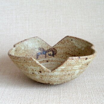 鉢 (鉄絵 花と鳥a）の画像