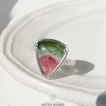 トルマリン リング / watermelon Tourmaline Ringの画像