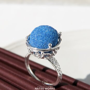 アズライト リング / Azurite ball Ring aの画像