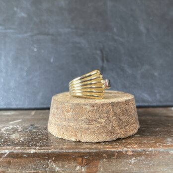 ハンドメイドリングno.10 シルバーアクセサリー　スプーンリング　手作り指輪の画像