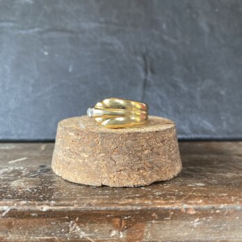 ハンドメイドリングno.14 シルバーアクセサリー　スプーンリング　手作り指輪の画像