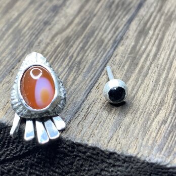 Organic Asymmetry Ethnicity ピアス/受注制作の画像