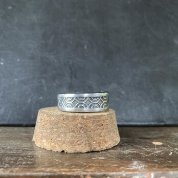 ハンドメイドリングno.100 シルバーアクセサリー　スプーンリング　手作り指輪の画像