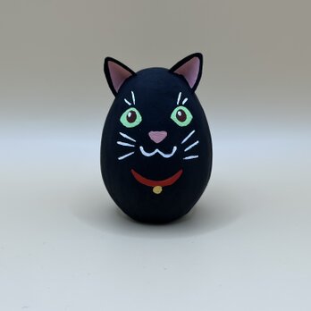 月桃マヤー（猫）張り子の画像