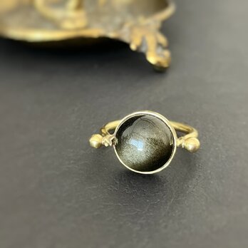 [銀河のオブシディアンφ12] ringの画像