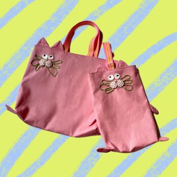 ♡絵本バック＆上履き入れセット♡の画像