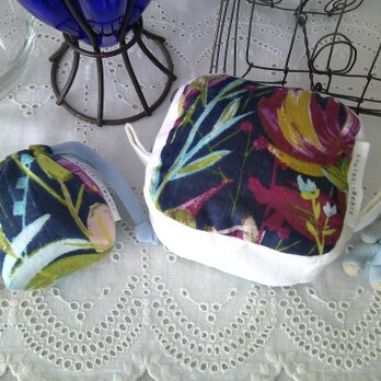 BotanicalCotton×linen PouchSet