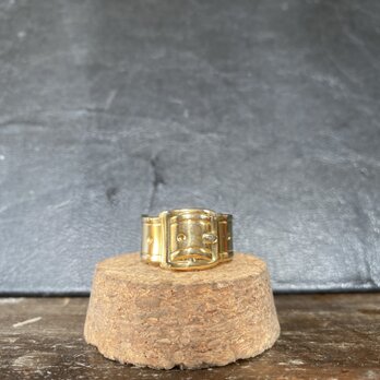 ハンドメイドリングno.122 シルバーアクセサリー　スプーンリング　手作り指輪の画像