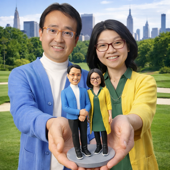 写真から作るオーダーメイドフィギュア｜カップルそっくり似顔人形｜記念日プレゼント｜両親への感謝ギフト・両親贈呈品