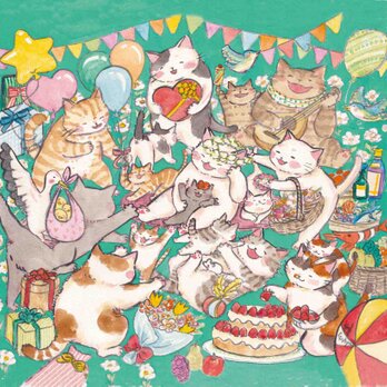 クリーナークロス「Baby's Birthday」15cmの画像