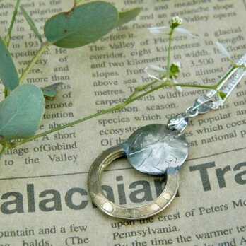＃PT35 France Coin Pendant (glasses holder)の画像