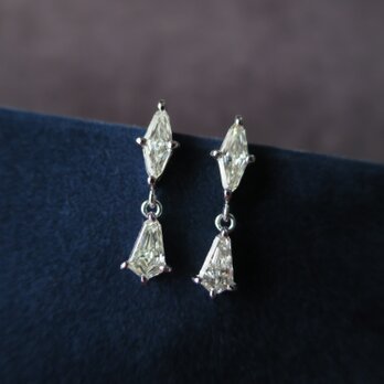 Pt Fancy Diamond Pierceの画像