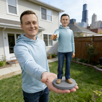 写真から作るオーダーメイドフィギュア｜そっくり似顔人形｜彼氏・夫への世界に一つのギフト｜男性向け誕生日・記念日プレゼント