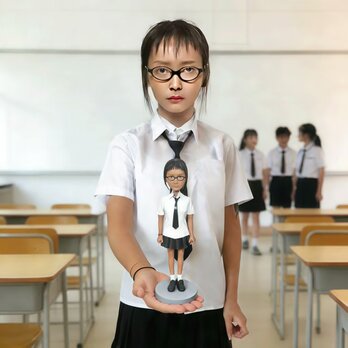 子ども 誕生日プレゼント、出産祝い 妊婦　男の子 女の子 オーダーメイド 似顔絵 人形、赤ちゃん・ベビー 写真 から フィギュア