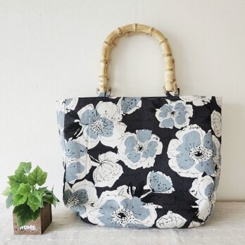 bamboo♡花柄トートbagの画像