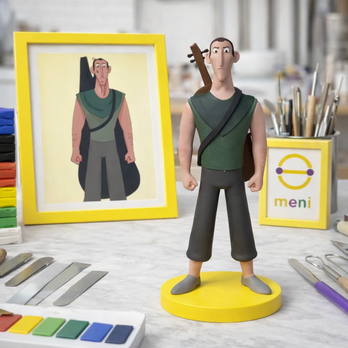 写真から作るアニメ風オーダーメイドフィギュア｜子供の絵を人形にする｜アニメ・漫画 推しギフトアニメ好き プレゼント 可愛い