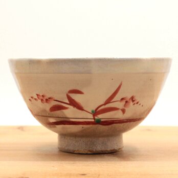 赤絵ごはん茶碗の画像