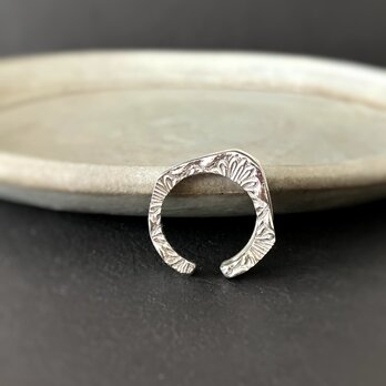 2way [lotus] ring∞イヤーカフ silverの画像