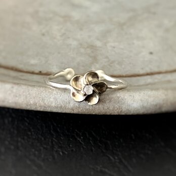 2way [plumeria] ring∞イヤーカフの画像