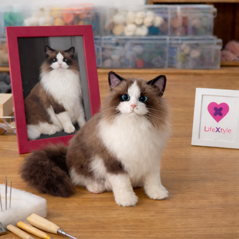 羊毛フェルト そっくり ペット オーダーメイド｜写真から作る ペットリアルぬいぐるみ｜愛犬 愛猫 うちの子 ロス 癒し グッズ