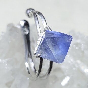 ブルーフローライト＊925 ear cuffの画像