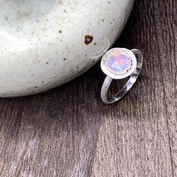 Organic Ethiopian Opal FF リング/ 受注制作の画像