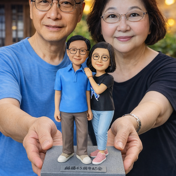 写真から作るオーダーメイドフィギュア｜カップルそっくり似顔人形｜記念日プレゼント｜両親への感謝ギフト・両親贈呈品