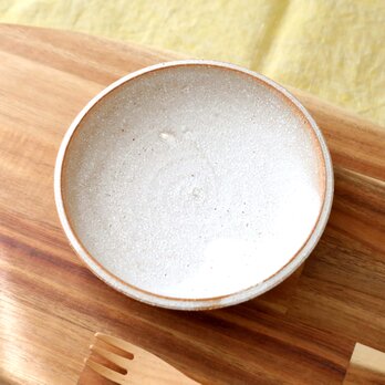 [outlet] チタンマット釉の小さめ中皿の画像