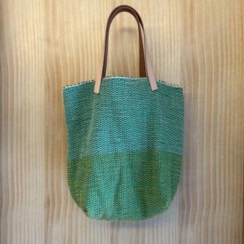 裂き織りバッグ