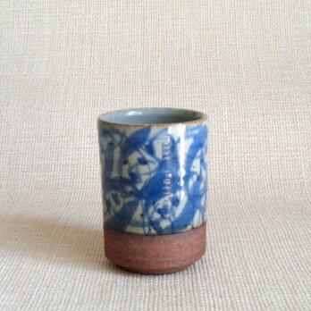 湯のみ（つる花紋b）の画像