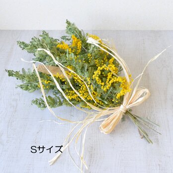 季節外れのミモザスワッグ（山梨県産・Sサイズ）の画像