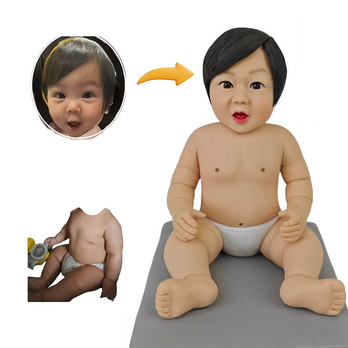 写真から作るオーダーメイドフィギュア｜子供・キッズの成長記念にのギフト｜赤ちゃん似顔人形｜出産祝い・誕生日プレゼント