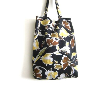 BotanicalCotton 大きめtote+pouchの画像