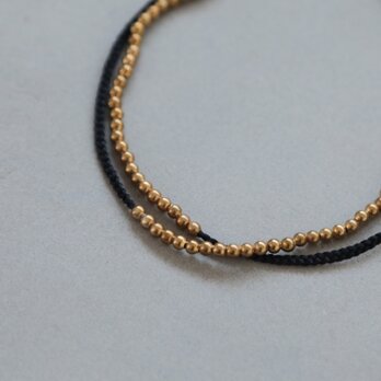 brass bracelet / doubleの画像