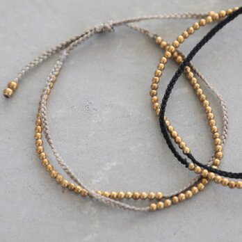 brass bracelet / doubleの画像