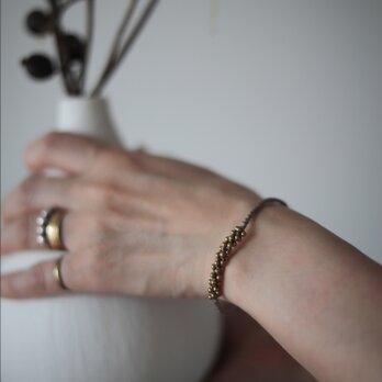 brass bracelet / bold