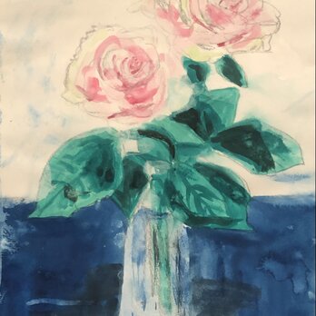撫子の薔薇の画像