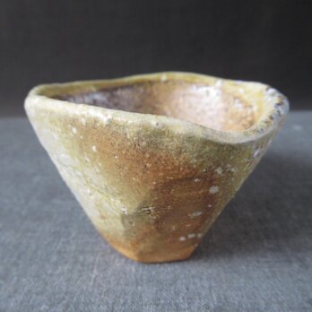 酒器　焼締めぐい呑み　陶芸家オリジナル陶器（48）の画像