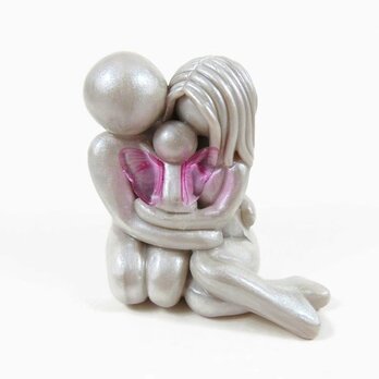 受注生産 家族メモリアルギフト 赤ちゃん 乳児 子供の喪失 記念品 供養 思い出 形見 お悔やみ 置物の画像