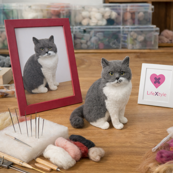 羊毛フェルト そっくり ペット オーダーメイド｜写真から作る ペットぬいぐるみ｜愛犬 愛猫 供養 遺骨を亡くした方への贈り物