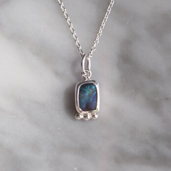 Medusa pendant ボルダーオパールの画像