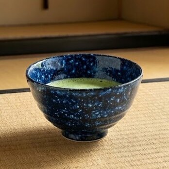 ◆新品◆ 美濃焼　星空波形茶碗　【紙箱】　1個のサイズ：直径：11.5cm  高さ：6.5cm  深さ：5.5cm