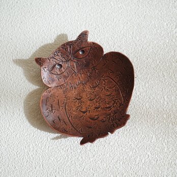 茶匙　ファラオワシミミズク　銅の画像
