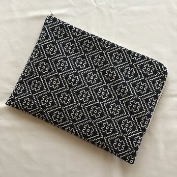 「刺し子」L字型収納ケースの画像